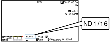 GY-HC500 NDfilterDP01